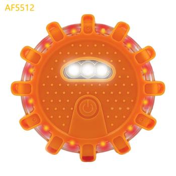 ATLI AF5512 LED Road Flare Emergency Kit - 12+3 Lighting Modes with Magnetic Hook for Vehicle Rescue & Safety