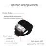 ATLI AF5239 Bike Light Set - LED Headlight & Tail Light for Road/Mountain Bicycles, Scooters with Warning Functions