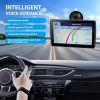 2025 Latest 7" Touch Screen Car GPS Navigator - Voice Guidance, Speed/Red Light Alerts & Custom Truck Routes for Cars, Trucks, RVs (Black)
