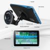 2025 Latest 7" Touch Screen Car GPS Navigator - Voice Guidance, Speed/Red Light Alerts & Custom Truck Routes for Cars, Trucks, RVs (Black)