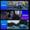 ATLI 1080P Dual Dash Cam - Front & Cabin Recording with IPS Screen, Night Vision, Emergency Lock, Loop Recording for Cars & Trucks