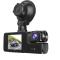 ATLI 1080P Dual Dash Cam - Front & Cabin Recording with IPS Screen, Night Vision, Emergency Lock, Loop Recording for Cars & Trucks