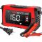 ATLI 16A 24V/12V Smart Battery Charger - for LiFePO4/Lead-Acid Batteries in Cars, Boats, ATVs & Lawn Mowers with Temp Compensation