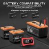 ATLI 16A 24V/12V Smart Battery Charger - for LiFePO4/Lead-Acid Batteries in Cars, Boats, ATVs & Lawn Mowers with Temp Compensation