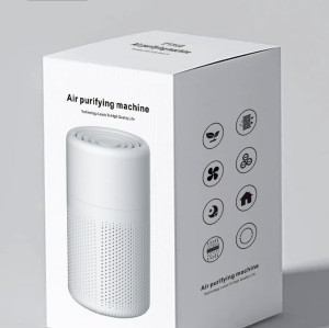 ATLI ATAP-2424 Newest Car Air Purifier HEPA Filter with Ionizer USB Powered Portable Air Cleaner for Smoke Dust Pollen Odor Removal Auto Vehicle Interior