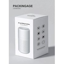 ATLI ATAP-2424 Newest Car Air Purifier HEPA Filter with Ionizer USB Powered Portable Air Cleaner for Smoke Dust Pollen Odor Removal Auto Vehicle Interior