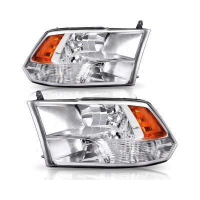 ATLI OEM Car Headlight Assembly - Direct Replacement LED/Halogen Headlamp for Left/Right Passenger Side
