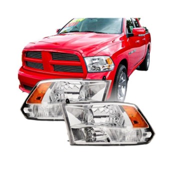 ATLI OEM Car Headlight Assembly - Direct Replacement LED/Halogen Headlamp for Left/Right Passenger Side