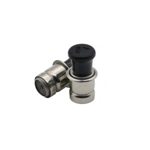 ATLI 12V Car Cigarette Lighter Replacement, Auto Cigarette Lighter Plug Metal & Plastic Construction, Universal Pop-Out Car Lighter Socket Accessory for Cars, Trucks, RV, Boat