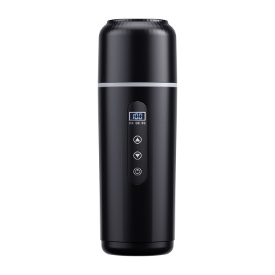 ATLI Portable Car Water Heater, 12V/24V Vehicle Electric Boiling Cup with Temperature Control