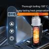 ATLI Portable Car Water Heater, 12V/24V Vehicle Electric Boiling Cup with Temperature Control