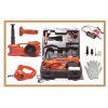 AtliFix ATFX-1341/1342 Car Repair 12V DC 3 in 1 Tire Inflator and Flashlight with Electric Impact Wrench 3T Electric Hydraulic car Floor Jack