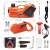 AtliFix ATFX-1361/1362 Car Repair 12V DC 3 in 1 Tire Inflator and Flashlight with Electric Impact Wrench 3.5T Electric Hydraulic car Floor Jack