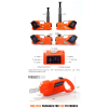 AtliFix ATFX-1361/1362 Car Repair 12V DC 3 in 1 Tire Inflator and Flashlight with Electric Impact Wrench 3.5T Electric Hydraulic car Floor Jack