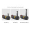 ATLI ATFX-1561 21V Cordless Car Jack Kit 5 Ton Max Loading For AUTO Hydraulic Jack and Impact Wrench with 4Ah Battery