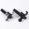 Heavy Duty Three-Ball Trailer Towing Arm with Hook - 7500 lbs Capacity, Forged Steel Towing Hitch Attachment, Compatible with Tractors, Trucks, Agricultural Machinery