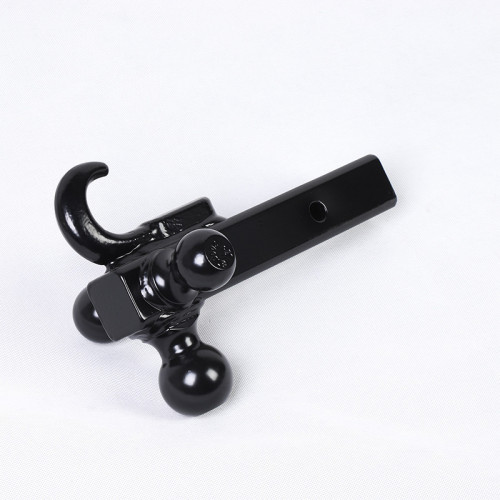 Heavy Duty Three-Ball Trailer Towing Arm with Hook - 7500 lbs Capacity, Forged Steel Towing Hitch Attachment, Compatible with Tractors, Trucks, Agricultural Machinery