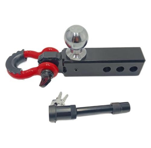 ATLI Quick-Release Trailer Hitch Adapter 2" Ball Mount Forged Steel