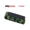 ATLIPOWER ATJS1019 High quality Solar Power Bank small auto battery booster best power bank 12000mah jump start
