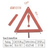 Atli ATAR1011 car warning sign Car strong Triangle warning stand dangerous failure reflective sign folding Triangle