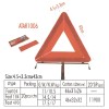 Atli ATAR1006 car warning sign Car strong Triangle warning stand dangerous failure reflective sign folding Triangle