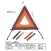 ATAR1035 Reflective Street Safety Led Traffic Large Warning Triangle Sign Foldable Road Emergency Car Breakdown sign
