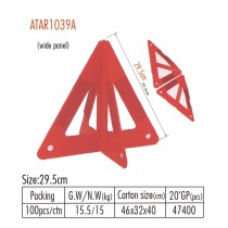 Atli ATAR1039 car warning sign Car strong Triangle warning stand dangerous failure reflective sign folding Triangle