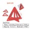 Atli ATAR1039 car warning sign Car strong Triangle warning stand dangerous failure reflective sign folding Triangle