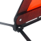 ATAR1032 High Visibility 43CM Reflective Warning Triangle, Foldable Emergency Road Safety Sign for Cars