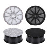 Aluminum Alloy Wheel Hub Cap Covers Colorful Wheel Bath Caps Wheel Hub Protective Covers Wheel Protective Covers