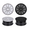 Aluminum Alloy Wheel Hub Cap Covers Colorful Wheel Bath Caps Wheel Hub Protective Covers Wheel Protective Covers