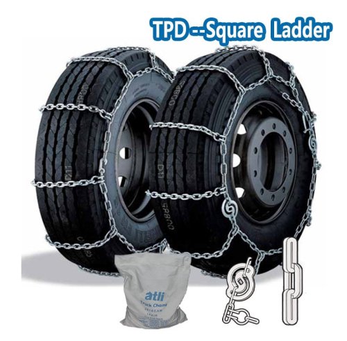 ATLI TPD square link Truck chains with Double CAM Catena da Neve Auto