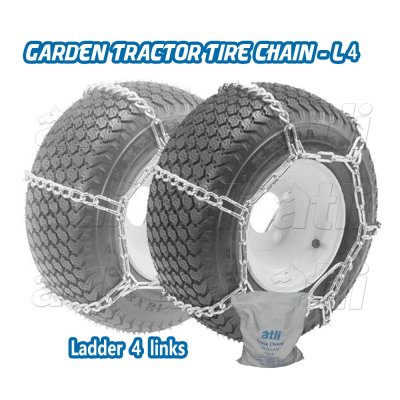 ATLI GT4-Garden Tractor & Lawn Tractor Tire chains Chaîne à Neige Auto