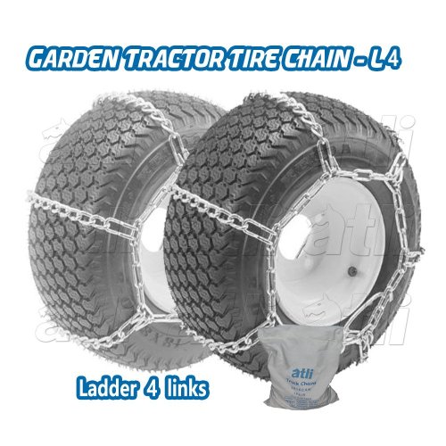 ATLI GT4-Garden Tractor & Lawn Tractor Tire chains Chaîne à Neige Auto