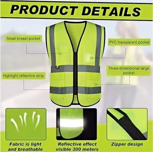 ATLI ATAR1240 Gilet de Sécurité