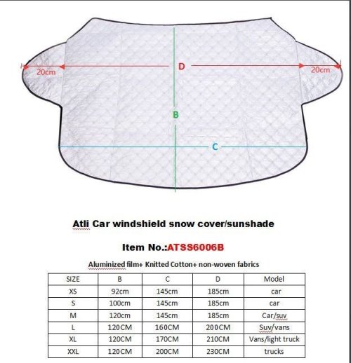 ATLI ATSS6006B-145X92 Chaîne à Neige Auto