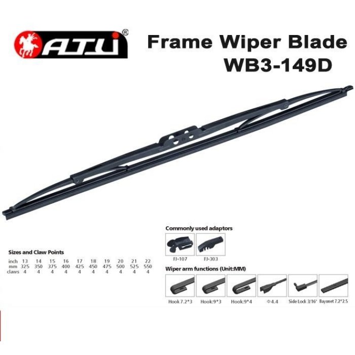 ATLI WB3-149D Accessoire Auto