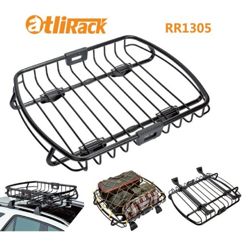 ATLI RR1305/RR1305B Universal Roof Rack Cargo with Extension Car Top Luggage Holder Carrier Basket Accessoire Auto