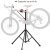 Bike Repair Stand with Quick Release, Bike Workstand, Adjustable and Portable for Mountain Bikes