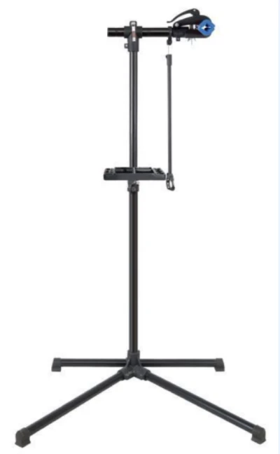 Bicycle maintenance frame adjustable height bicycle repair display stand
