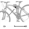 Aluminum Alloy Bicycle Repair Stand Bike Repair Stand (Max 66LBS) with four legged