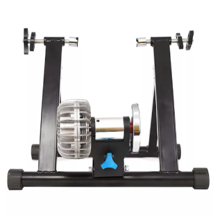 Bike Trainer Stand Indoor Riding Steel Bicycle Exercise Stand with Noise Reduction Wheel Magnetic Stationary Stand