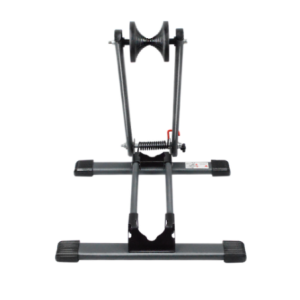 Atliprime Foldable Floor Bike Stand Portable Bicycle Storage Holder Mountain Bikes Adjustable Cycle Parking Rack