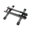 Atliprime Foldable Floor Bike Stand Portable Bicycle Storage Holder Mountain Bikes Adjustable Cycle Parking Rack