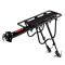 Black Alloy Bike Bicycle Seat Post Frame Holder Rear Cargo Rack