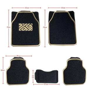 ATCM-5268 Universal Waterproof For Cars Trucks SUVS Carpet Car Floor Mat