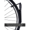 RR5643F Steel Bicycle Storage Wall Mounted Hook Bike Rack Hanger Bracket Garage Bracket Fixed Hook Rack Bicycle accessories