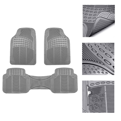 High Quality  Universal 4 Pieces Full Set Car Floor Mats Non-skid Carpet Car Mat