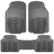 ATCM-3263 High Quality  Universal 4 Pieces Full Set Car Floor Mats Non-skid PVC Car Mat