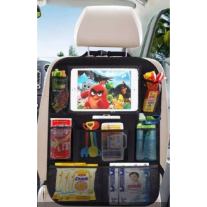 Seat Back Pocket Car Storage Pocket Durable Waterproof Stain Resistant Multifunctional  8 Pockets Car Storage Bag For Toys,IPad